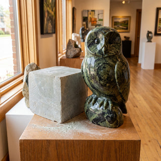 Soapstone for Carving Block - 6x6x6 from The Rock Space