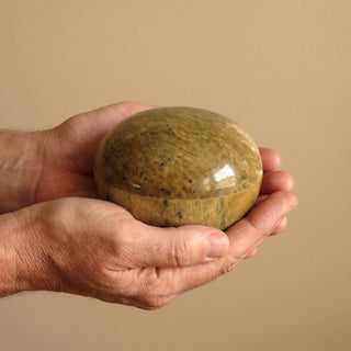 Soapstone Trinket Box - 4" Wide from The Rock Space