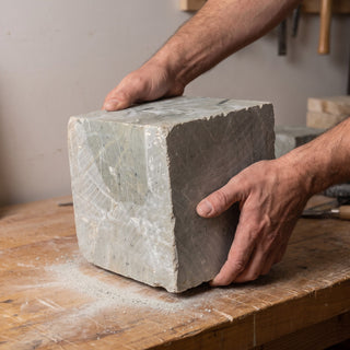 Soapstone for Carving Block - 6x6x6 from The Rock Space