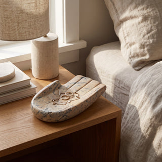 Soapstone Hand Dish Sculpture from Stonebridge Imports