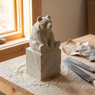Soapstone for Carving Block - 3x3x5" from The Rock Space
