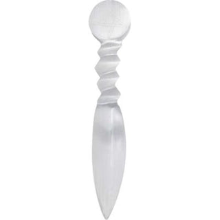 Selenite Athame with Pentacle    from Stonebridge Imports