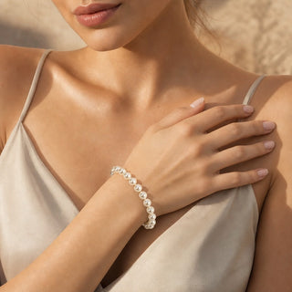 Shell Round Bracelet - 8mm from The Rock Space