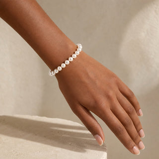 Shell Round Bracelet - 8mm from The Rock Space