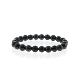 Shungite Bracelet Round - 8mm from The Rock Space