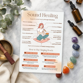 QuickStudy Guide 2.0 - Sound Healing (PDF File) from The Rock Space