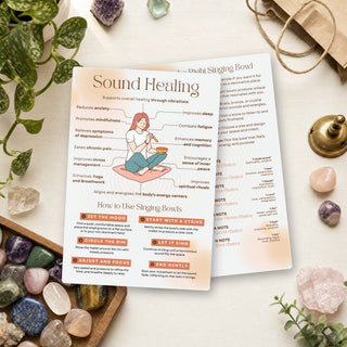 QuickStudy Guide 2.0 - Sound Healing (PDF File) from The Rock Space