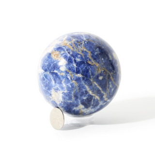 Sodalite Sphere Unique #5 - 3 3/4" from The Rock Space