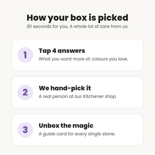 Soul Match Crystal Mystery Box from The Rock Space