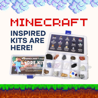 Minecraft-Inspired Ore Kit    from Stonebridge Imports