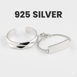 Sterling Silver - Bracelet - The Rock Space from Stonebridge Imports