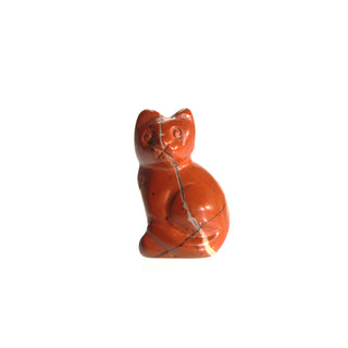 Cat Carving Red Jasper    from The Rock Space