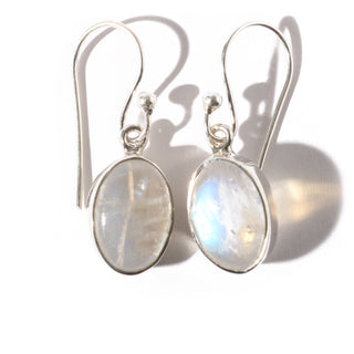 Rainbow Moonstone Cabochon Earrings #1    from The Rock Space