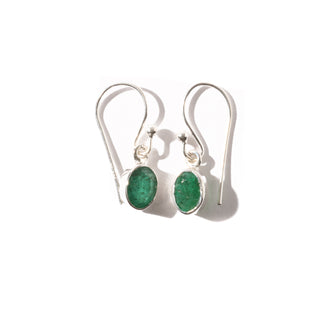 Emerald Cabochon Earrings #2    from The Rock Space