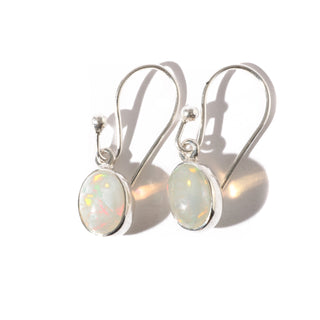 Ethiopian Opal Cabochon Earrings #1    from The Rock Space