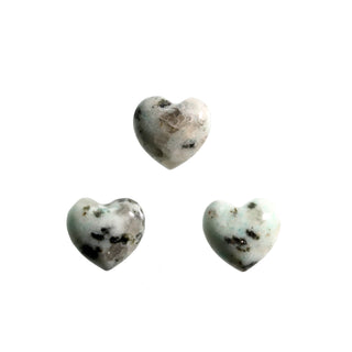 Kiwi Jasper Puffy Mini Heart - 3 pack