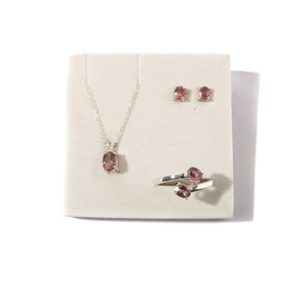 Tourmaline Necklace, Earring and Ring Set    from The Rock Space