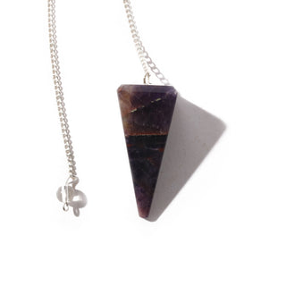 Amethyst Pendulum 4 Facets & Bead    from The Rock Space
