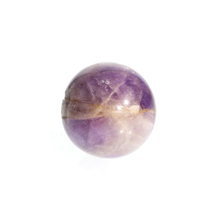 Amethyst Chevron Sphere - Extra Small #1 - 1 1/2"    from The Rock Space