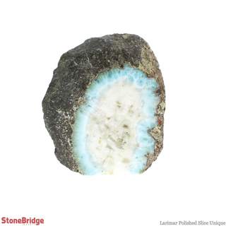 Larimar Polished Slice Unique    from The Rock Space