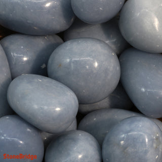 Angelite Tumbled Stones    from The Rock Space