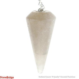 Rutilated Quartz B Rounded Pendulum    from The Rock Space