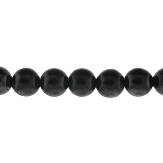 Shungite Round Strand - 8mm    from The Rock Space