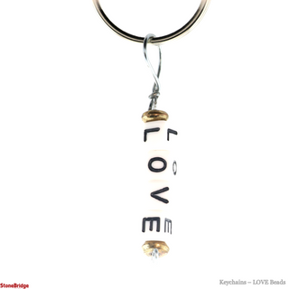 Keychain ��� Beads L.O.V.E.    from The Rock Space