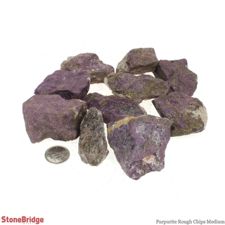 Purpurite Rough Chips - Medium    from The Rock Space