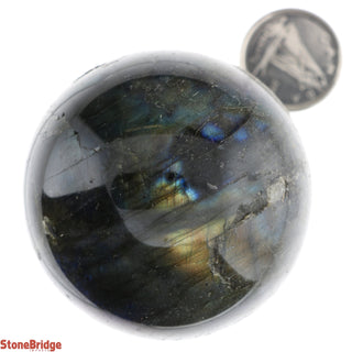 Labradorite E Sphere - Extra Small #3 - 2"    from The Rock Space