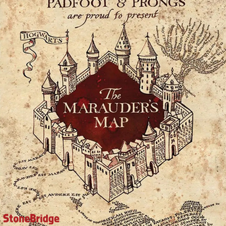 12 Month Planner - Harry Potter Marauder's Map Set    from The Rock Space