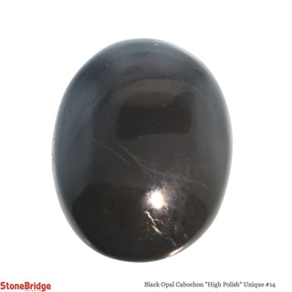 Black Opal Cabochon  Polish U#14    from The Rock Space