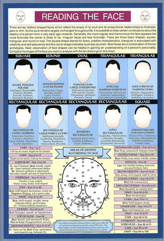 QuickStudy Guide - Reading The Face    from The Rock Space