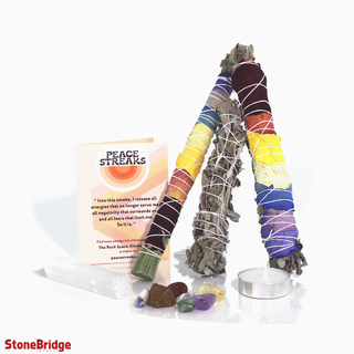 Peace Streaks - Chakra Kit - Local, Organic    from The Rock Space