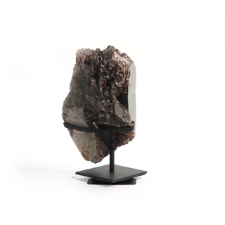 Smoky Quartz Rutile Point with Iron Stand U#1    from The Rock Space