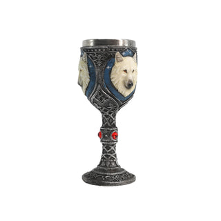 Spirit White Wolf Goblet    from The Rock Space