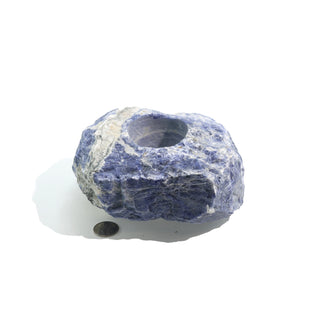 Sodalite Rough Candle Holder    from The Rock Space
