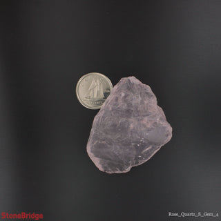 Rose Quartz S Gemstone #4 - 30g to 48g    from The Rock Space