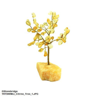 Citrine Wired Gem Tree 6" Tall    from The Rock Space