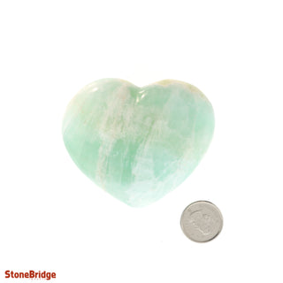 Calcite Green Heart #4    from The Rock Space