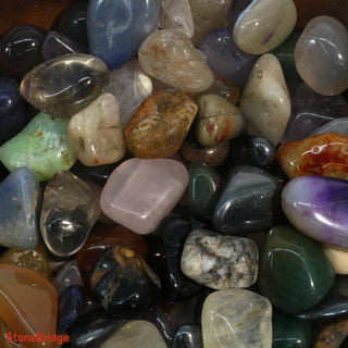 Mixed Tumbled Stones (CONTAINS DYED AGATE)    from The Rock Space