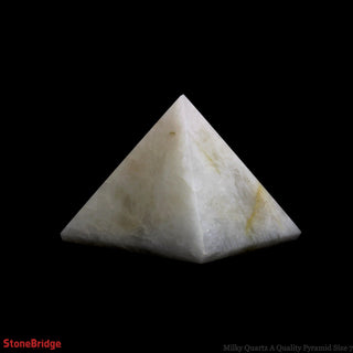 Milky Quartz A Pyramid LG2    from The Rock Space