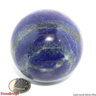 Lapis Lazuli E Sphere - Small #3 - 2 1/4"    from The Rock Space