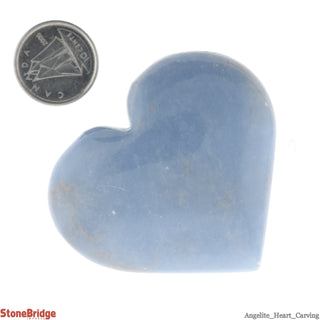 Angelite Heart #3 - 50 to 74g    from The Rock Space