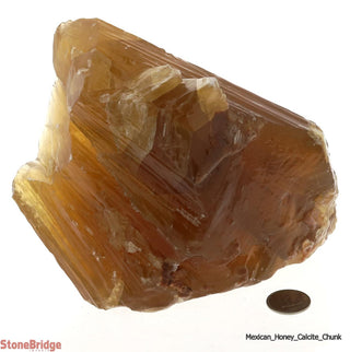 Calcite Honey Chunk #3    from The Rock Space