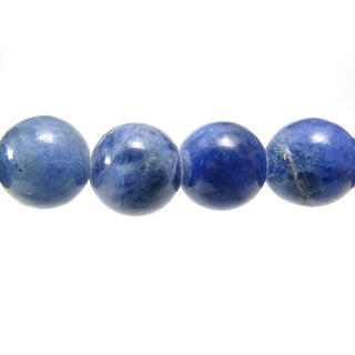 Sodalite E - Round Strand 7" - 12mm    from The Rock Space