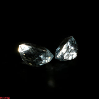 Aquamarine Gemstone - Oval Cut - Set of 2    from The Rock Space