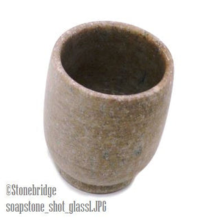 Soapstone Shot Glass    from The Rock Space