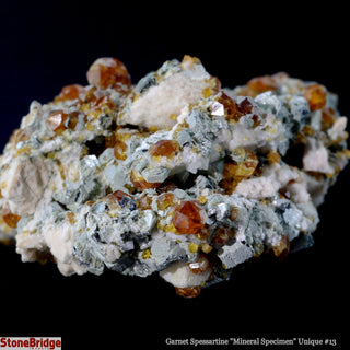 Garnet Spessartine Cluster U#13    from The Rock Space