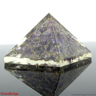 Amethyst Orgone Pyramid - Small    from The Rock Space